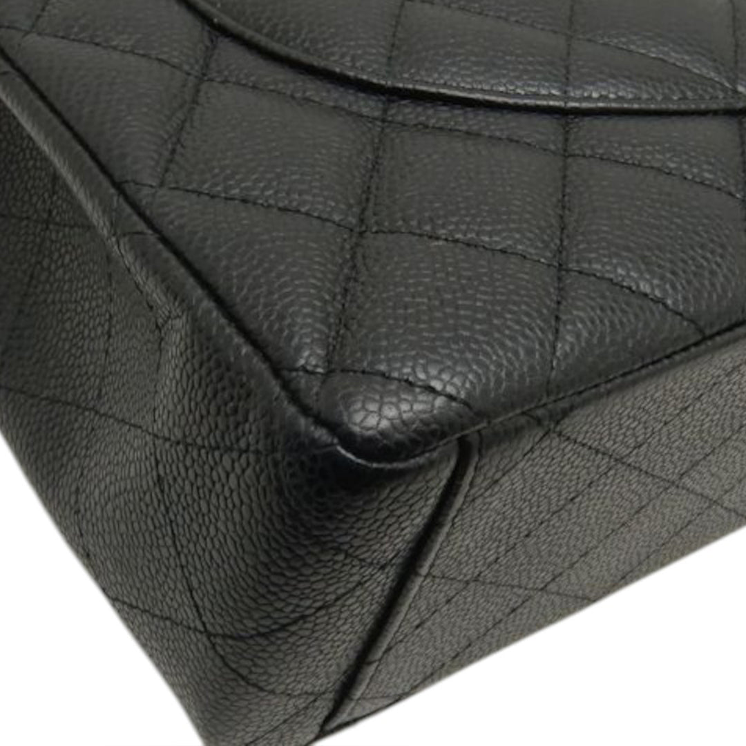 Chanel Maxi Classic Caviar Double rabat
