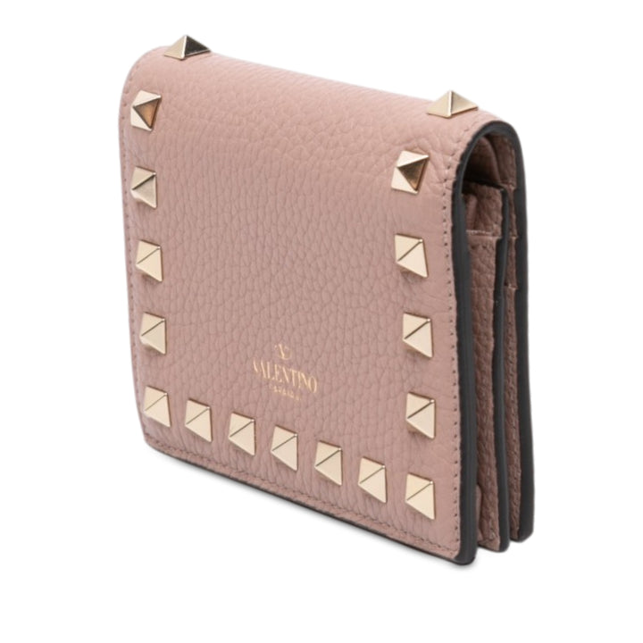 Valentino Rockstud Compact Portefeuille Cuir