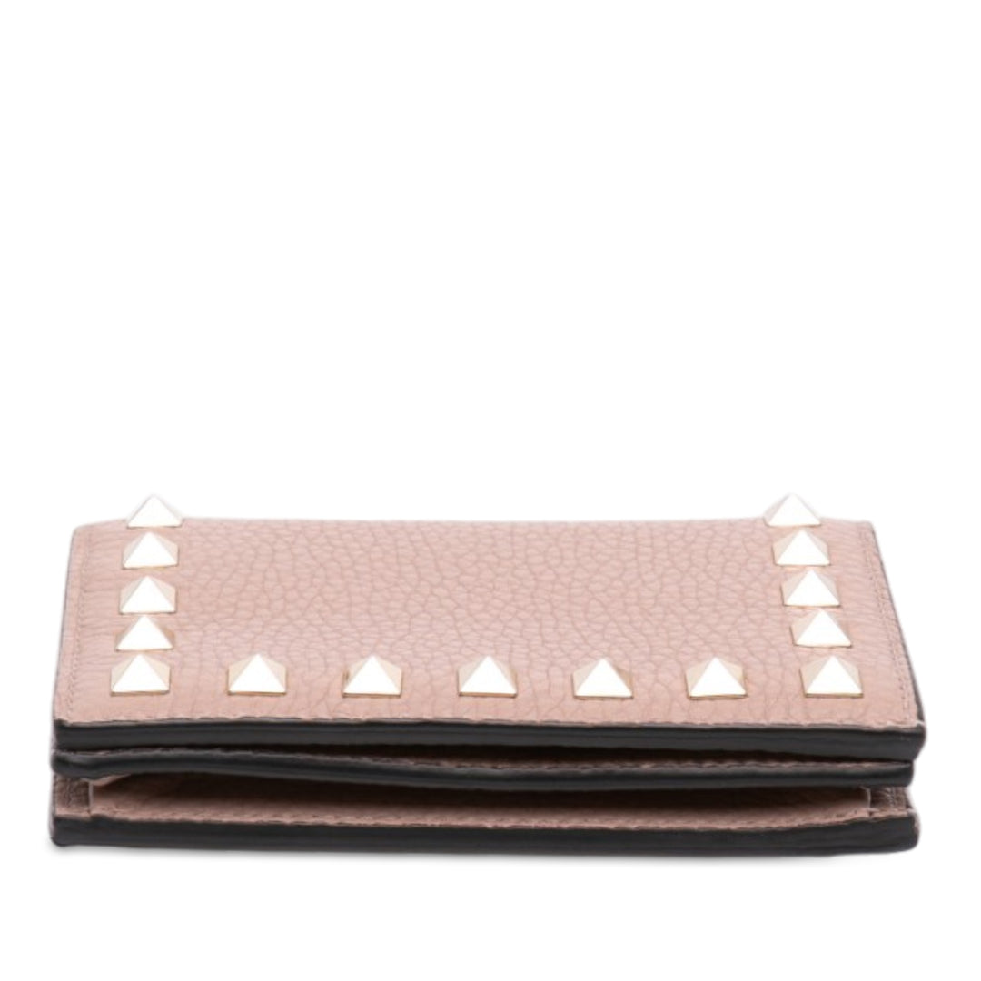 Valentino Rockstud Compact Portefeuille Cuir