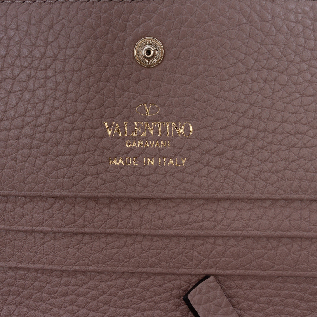 Valentino Rockstud Compact Portefeuille Cuir