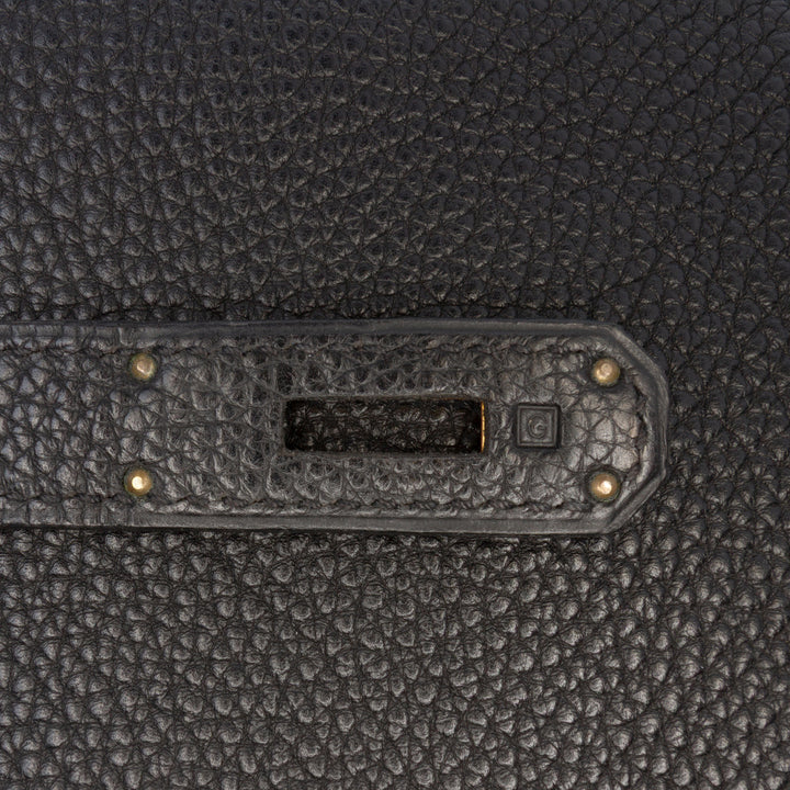 Togo Birkin Retourne 35 Black - Gaby Paris