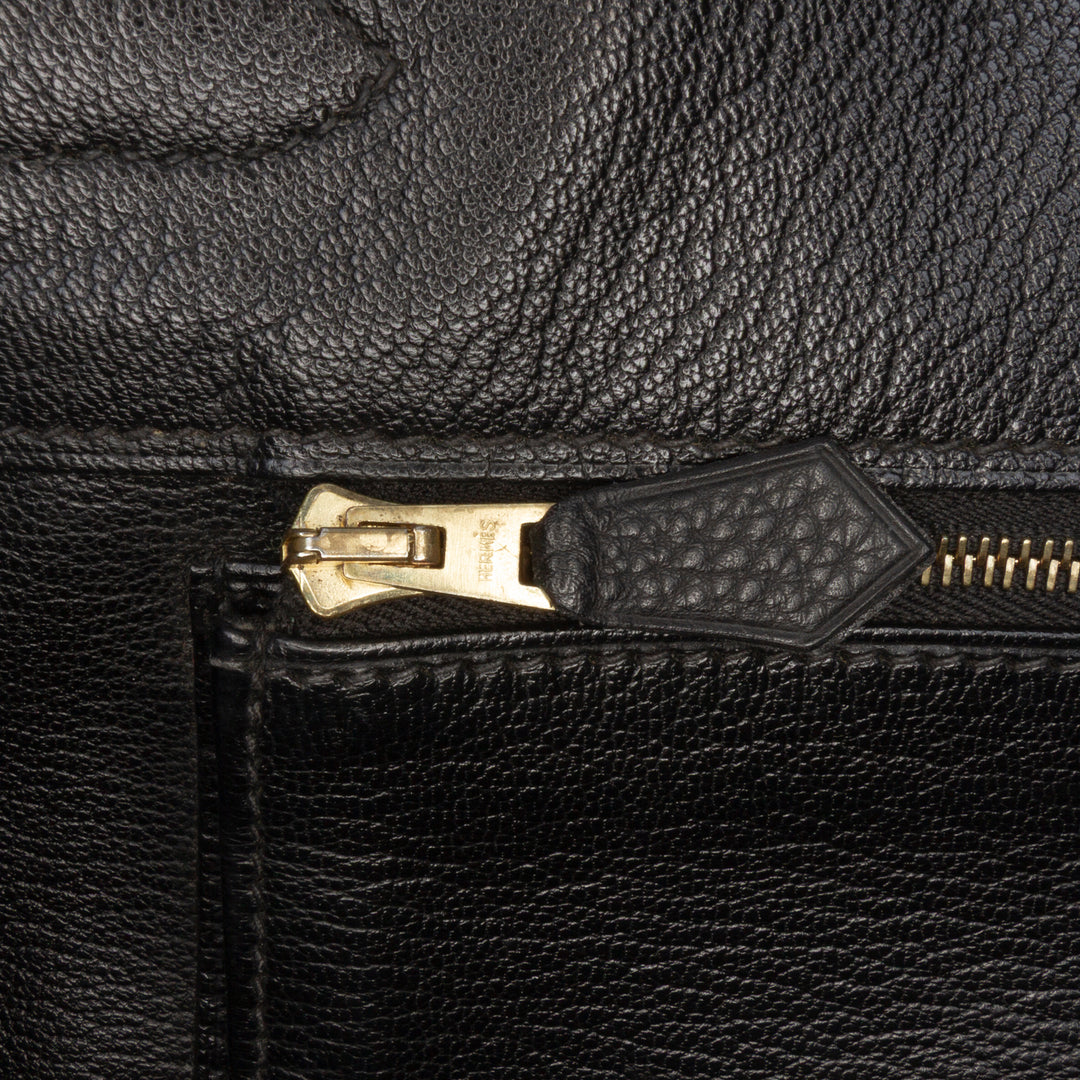 Togo Birkin Retourne 35 Black - Gaby Paris