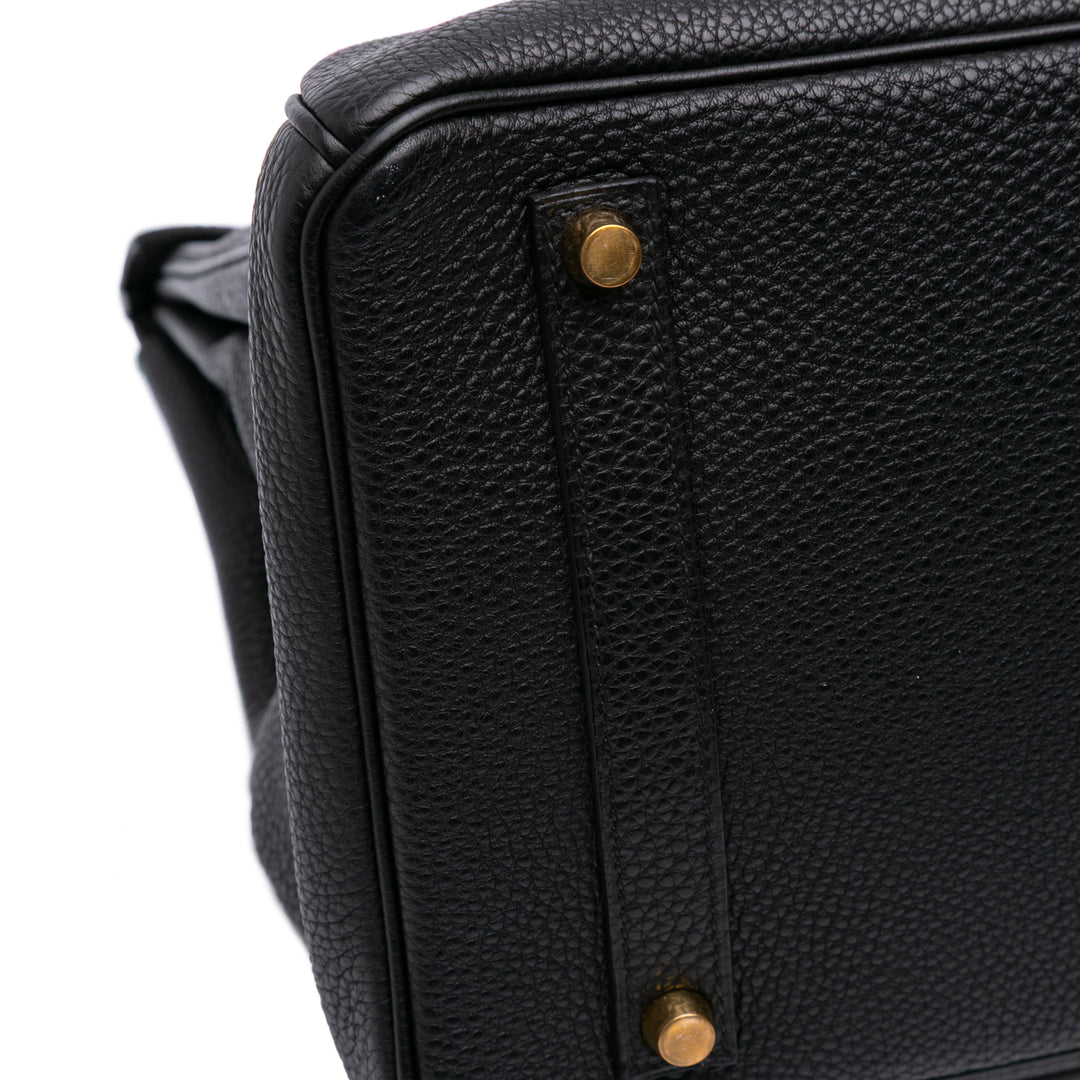 Togo Birkin Retourne 35 Black - Gaby Paris