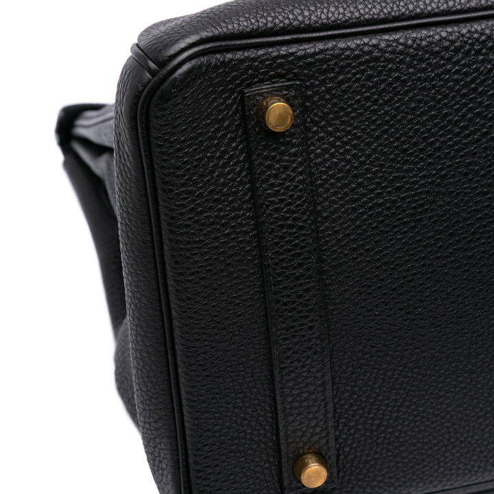 Togo Birkin Retourne 35 Black - Gaby Paris