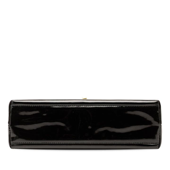 Chanel Kelly à rabat Noir – vue 3 – GABY PARIS