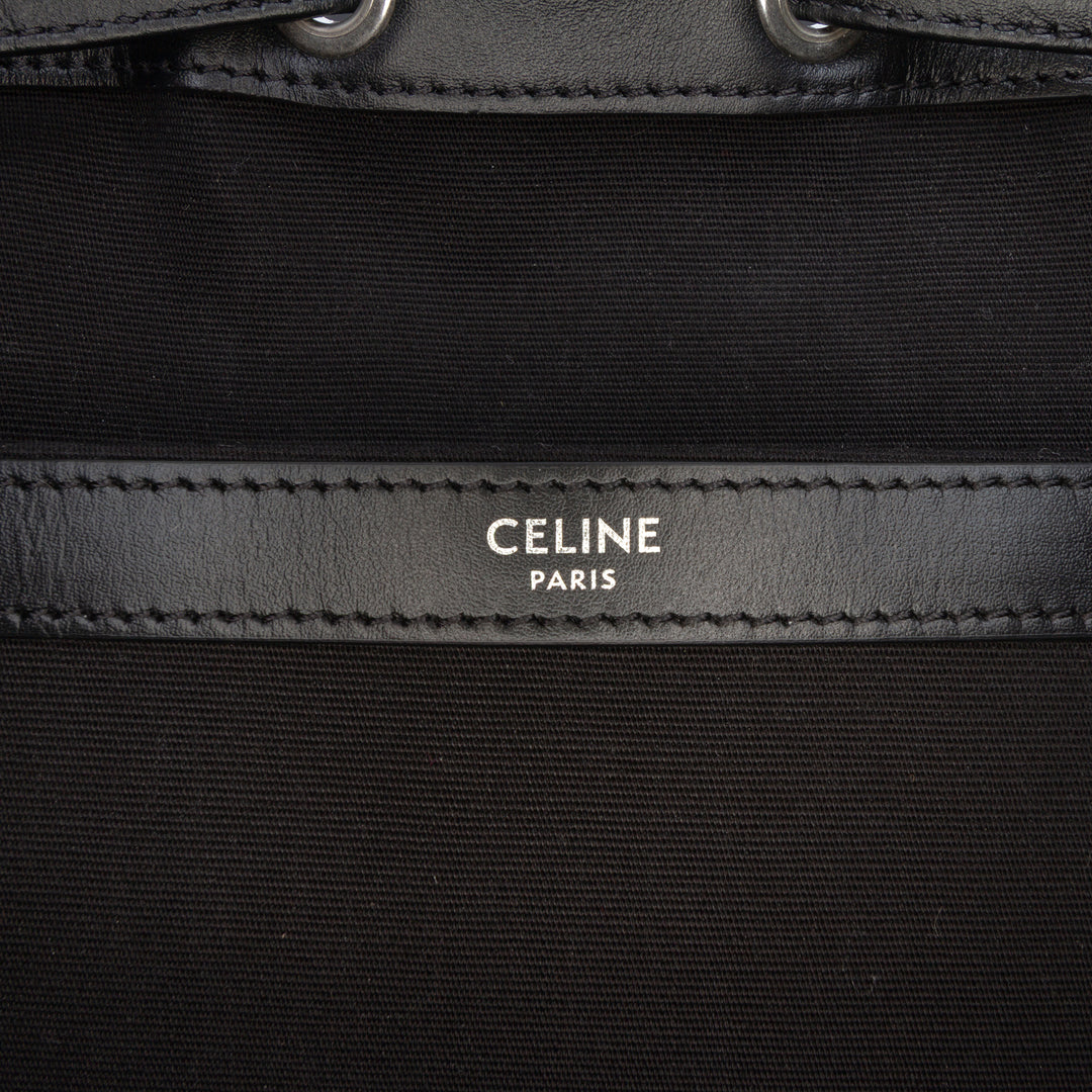 Celine Medium Triomphe Coated Toile Sac à dos