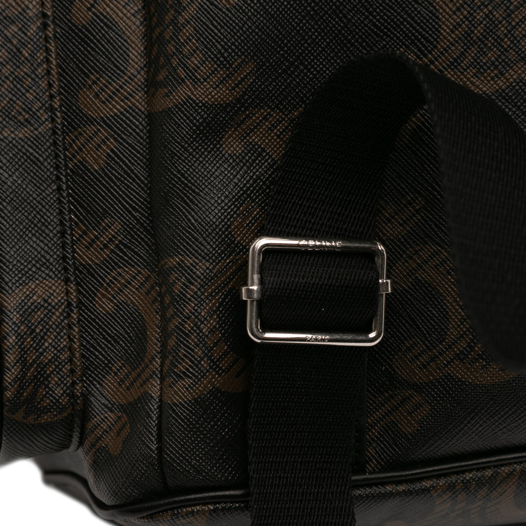 Celine Medium Triomphe Coated Toile Sac à dos