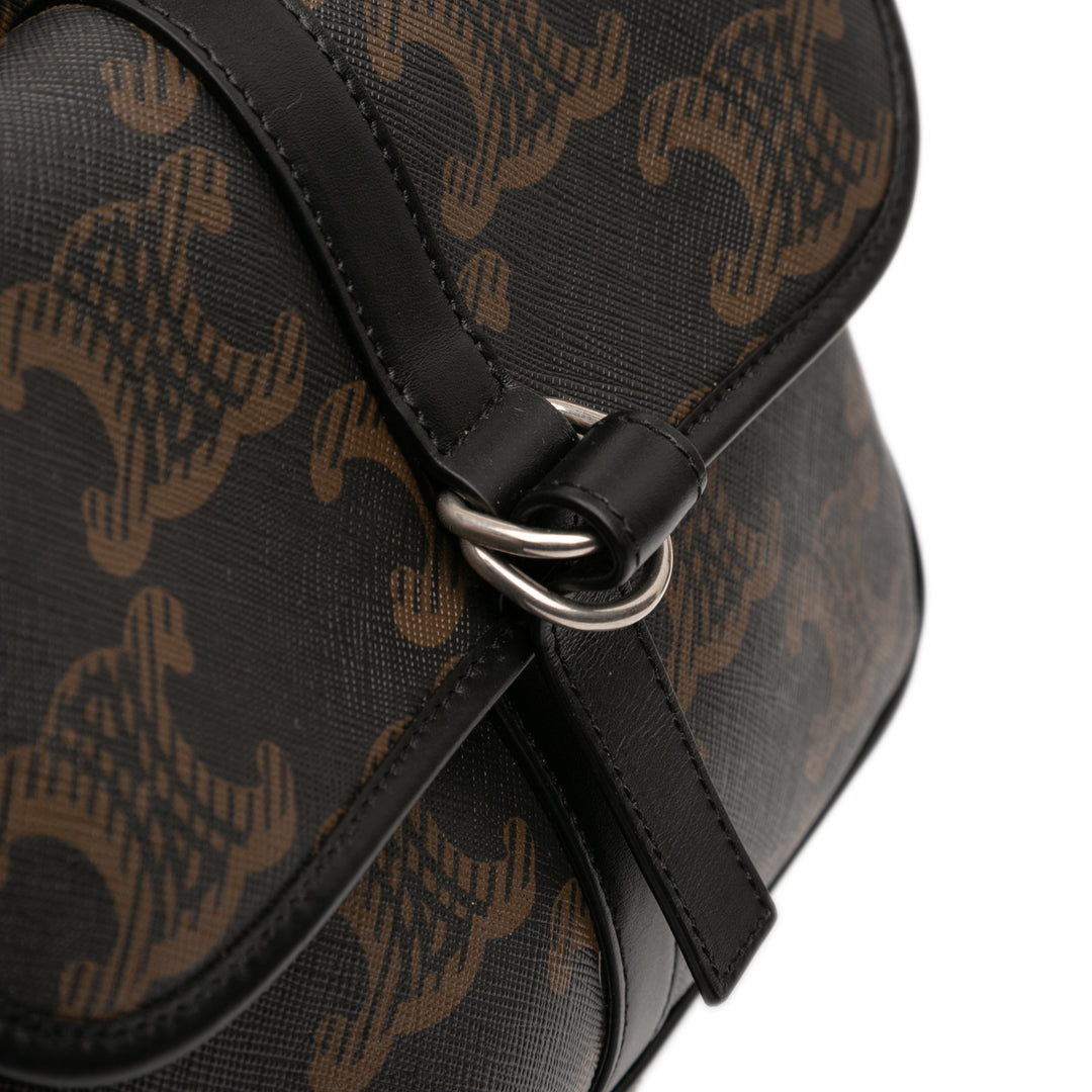 Celine Medium Triomphe Coated Toile Sac à dos