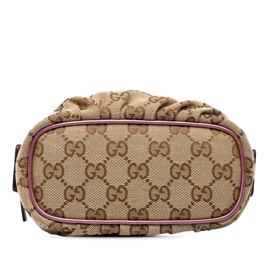 Gucci Trousse GG Lovely de maquillage Beige – vue 3 – GABY PARIS