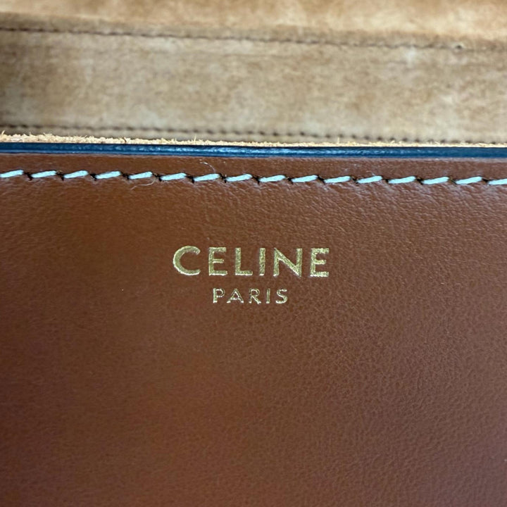 16 Souple Sac Teen Cuir de veau lisse Marron
