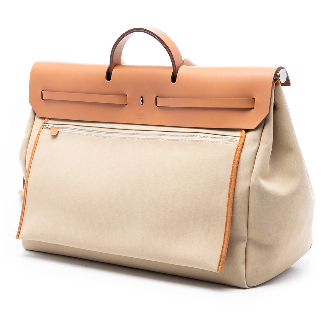 Hermès Toile et Vache Hunter Herbag Zip Cabine 50