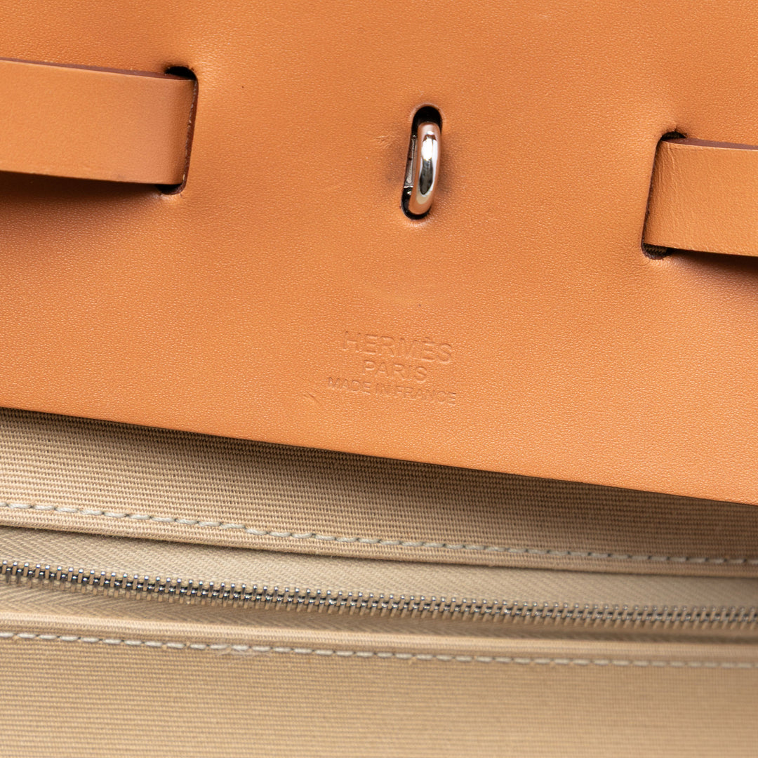 Hermès Toile et Vache Hunter Herbag Zip Cabine 50