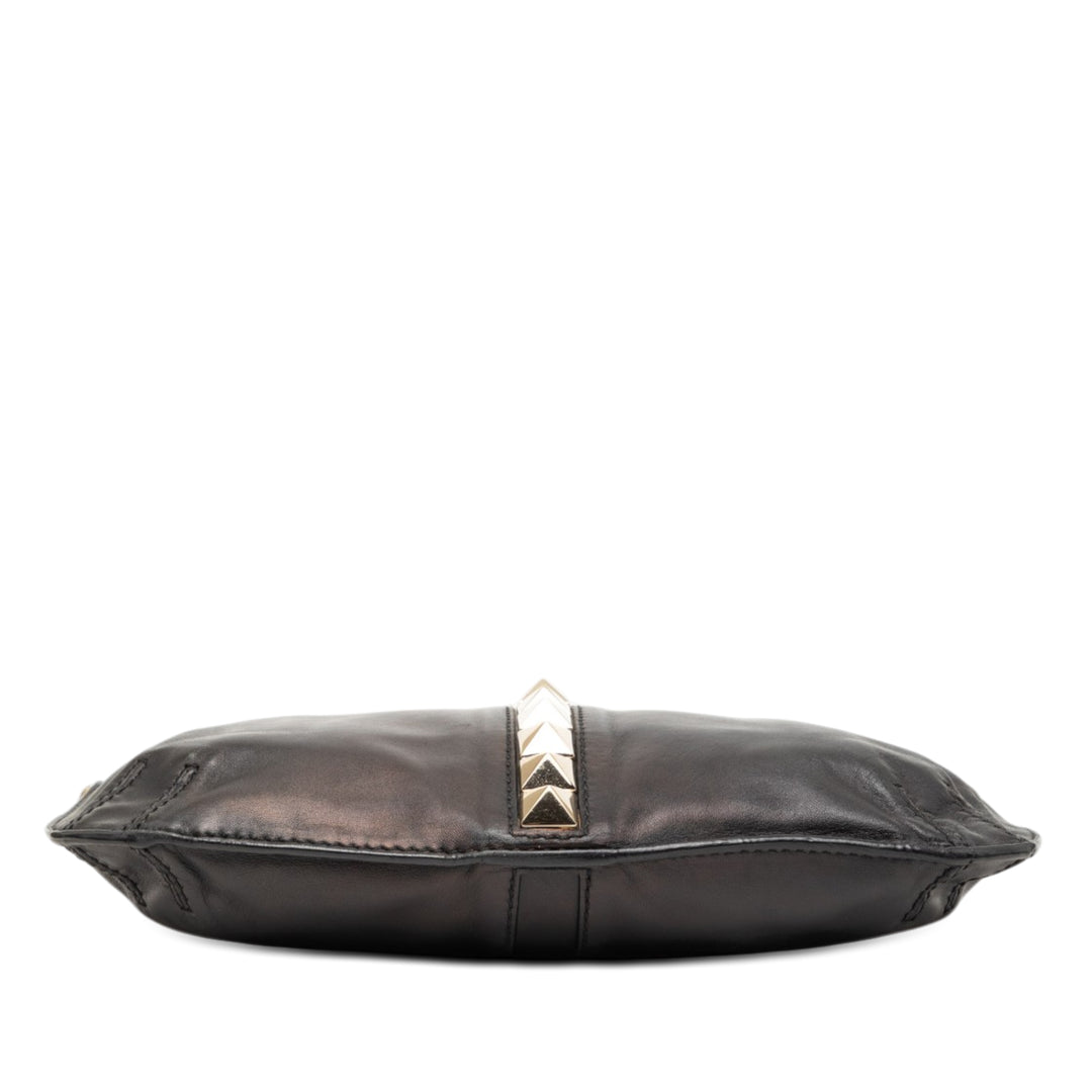 Valentino Smooth Cuir de veau Rockstud Cut Out Handle Sac