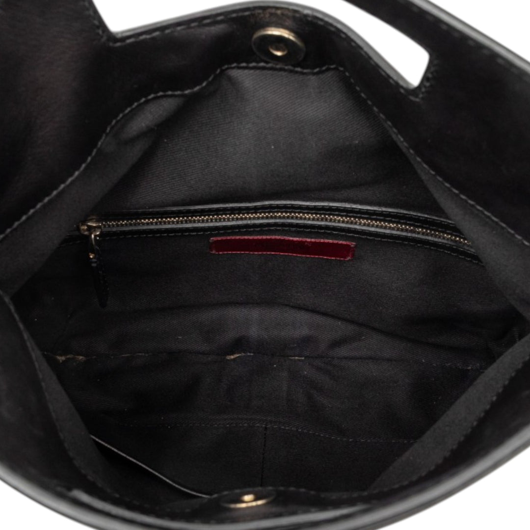 Valentino Smooth Cuir de veau Rockstud Cut Out Handle Sac