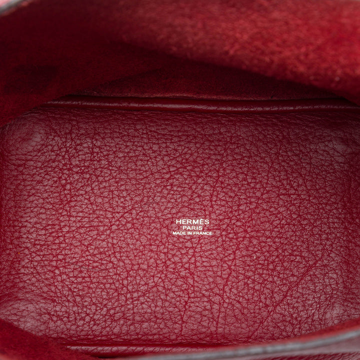 Hermès Sac à main Picotin Lock 18 Clémence Rouge – vue 4 – GABY PARIS