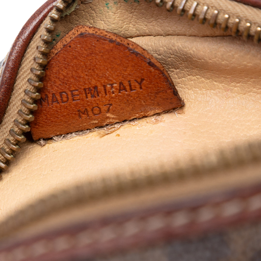 Celine Macadam Coated Toile Sac porté croisé