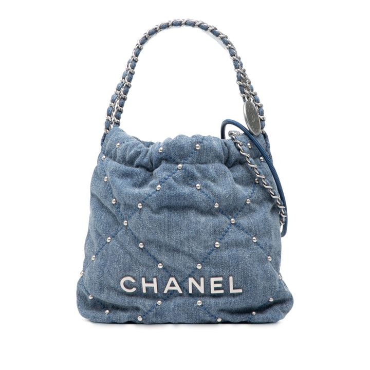 Chanel Mini Jean clouté 22 Sac à main