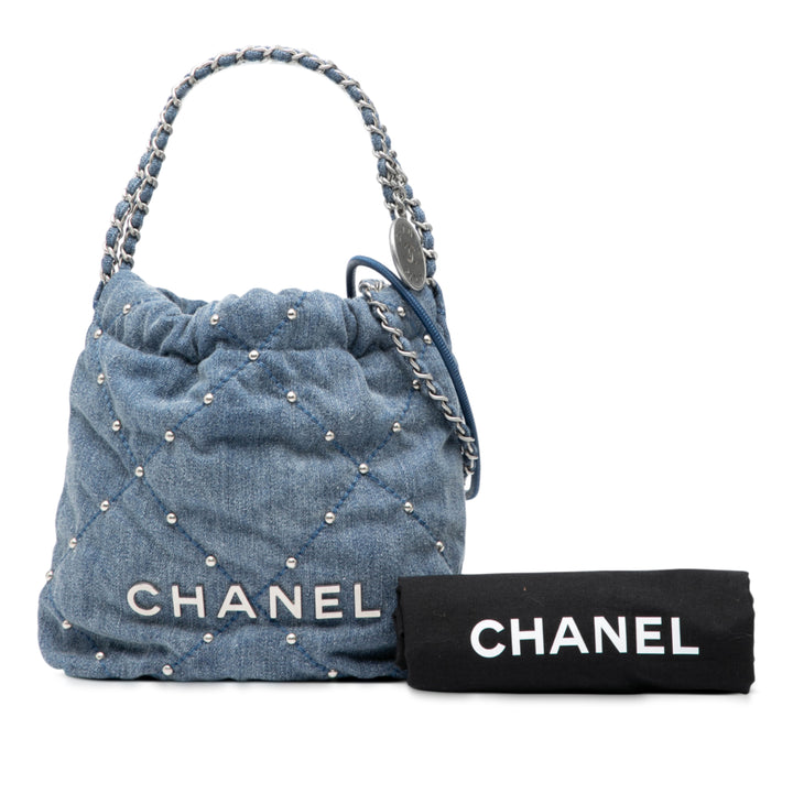 Chanel Mini Jean clouté 22 Sac à main