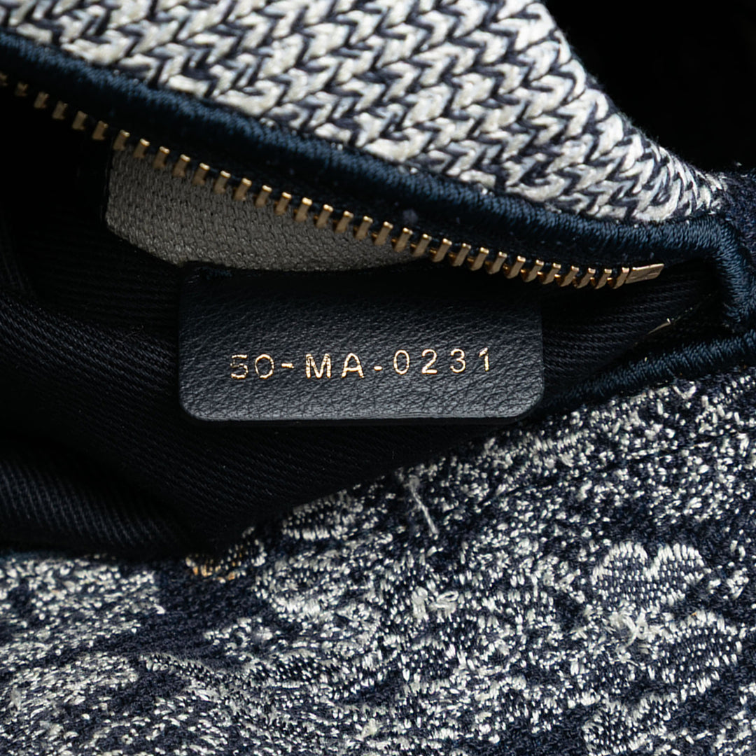 Dior Large brodé Toile Toile de Jouy Lady D Lite