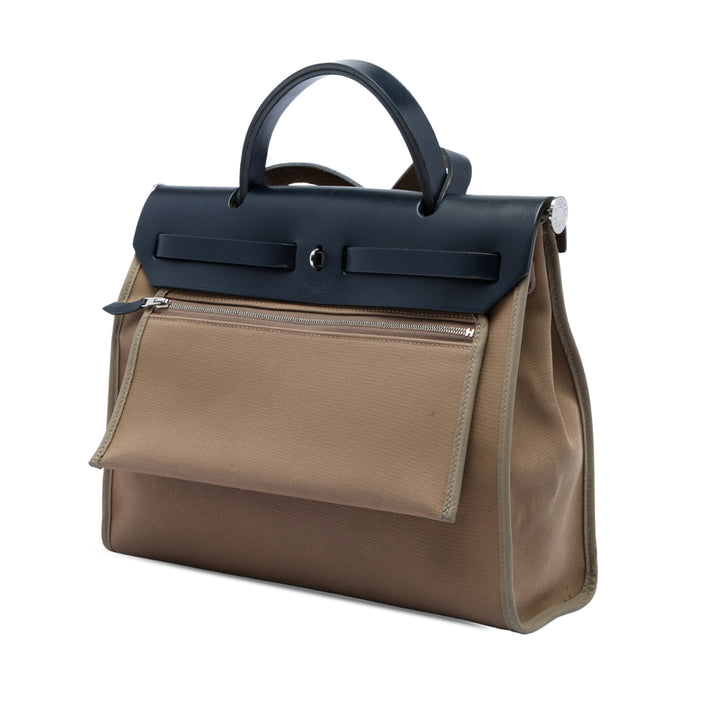 Hermès Herbag Zippé 31 Marron – vue 2 – GABY PARIS