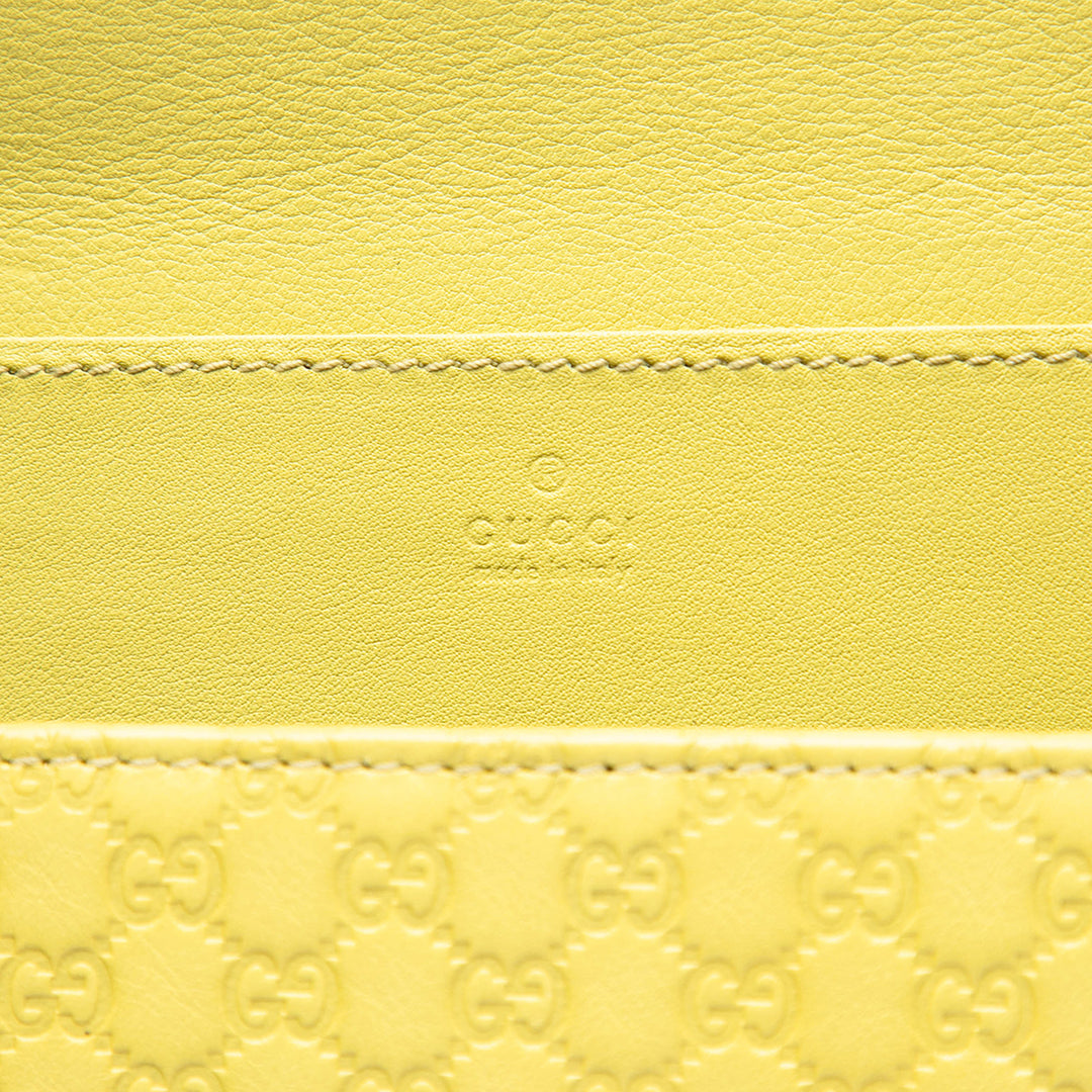 Gucci Microguccissima Wristlet Pochette