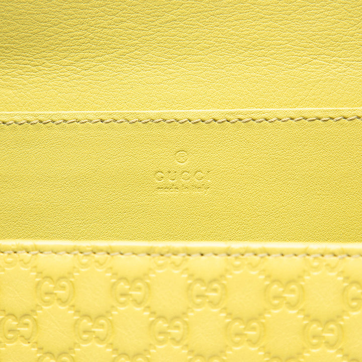 Gucci Microguccissima Wristlet Pochette