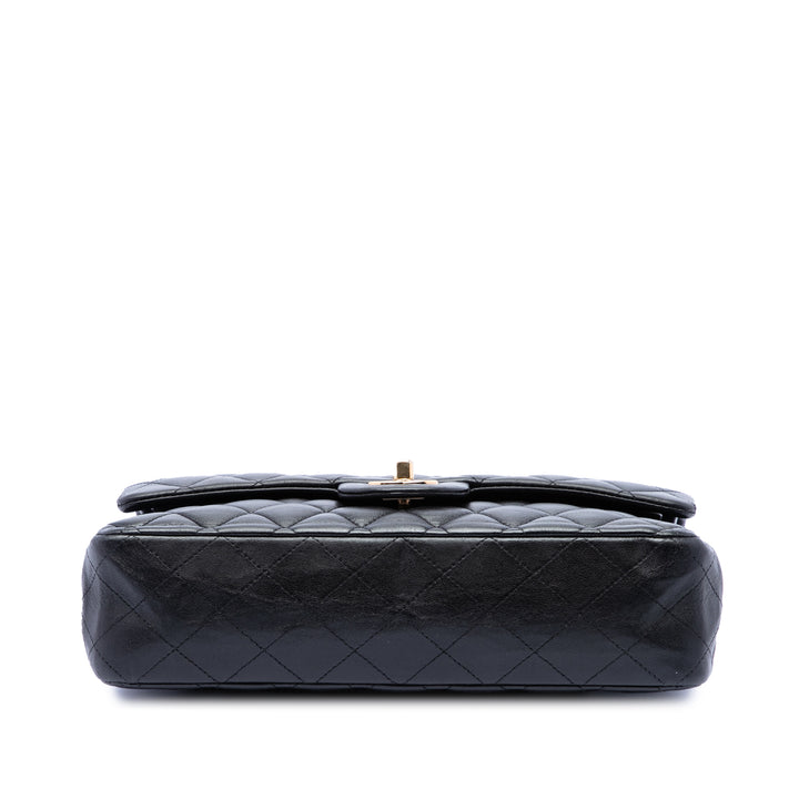 Chanel Medium Classic Cuir d’agneau Double rabat