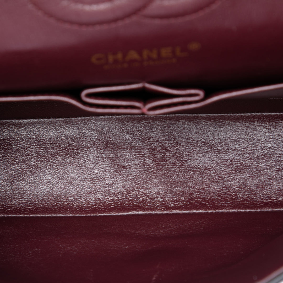 Chanel Medium Classic Cuir d’agneau Double rabat