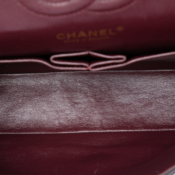 Chanel Medium Classic Cuir d’agneau Double rabat