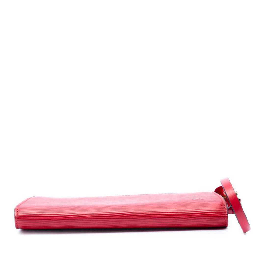 Louis Vuitton Pochette Accessoires Épi Rouge – vue 3 – GABY PARIS