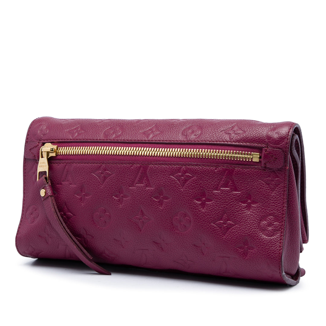 Louis Vuitton Pochette Petillante Monogram Empreinte Violet – vue 2 – GABY PARIS