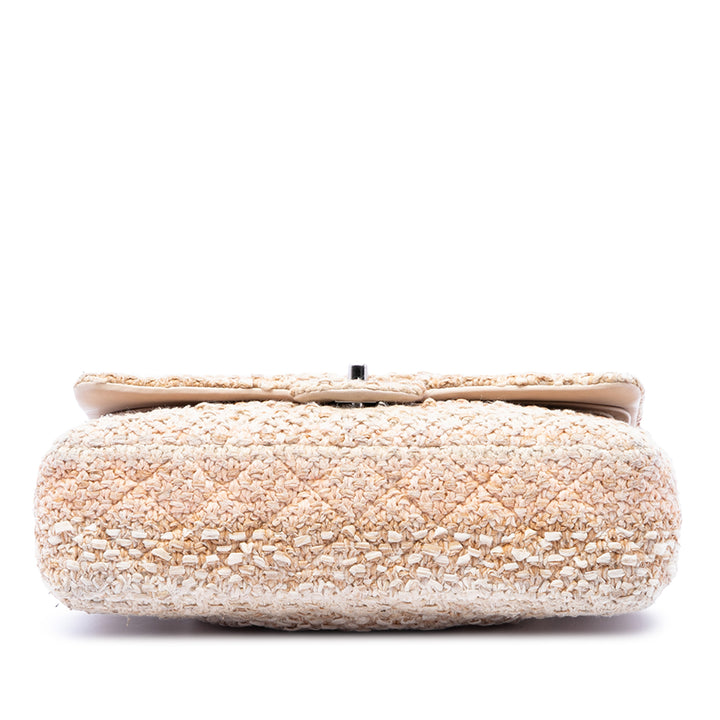 Chanel Medium Classic Tweed Double rabat