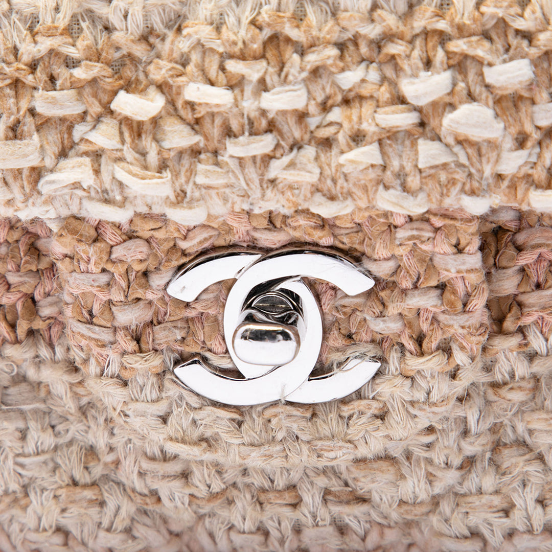 Chanel Medium Classic Tweed Double rabat