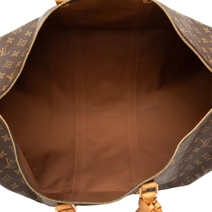 Louis Vuitton Keepall 60 Monogram Marron – vue 4 – GABY PARIS
