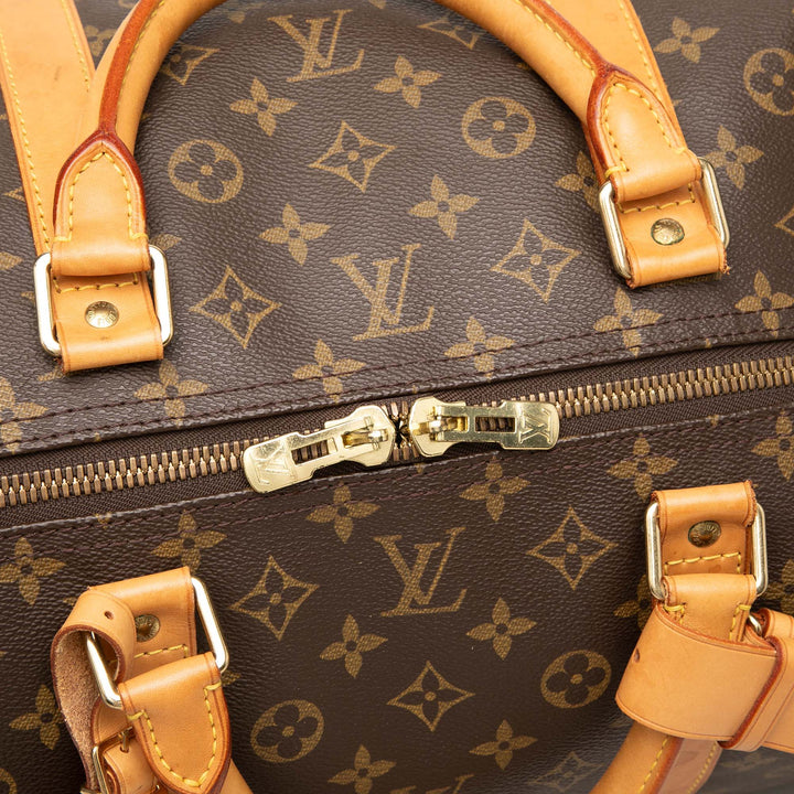 Louis Vuitton Keepall 60 Monogram Marron – vue 6 – GABY PARIS