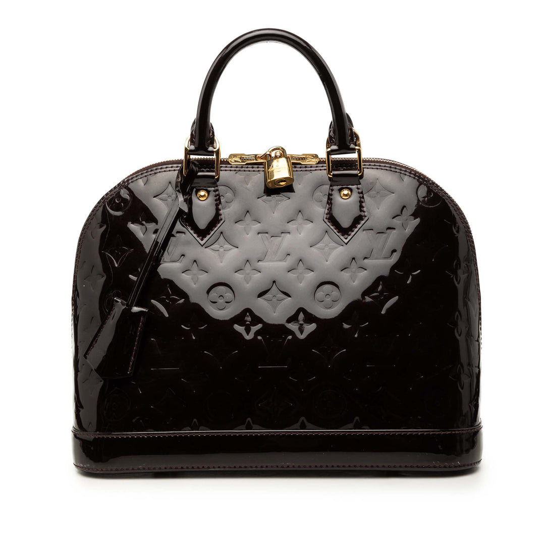 Louis Vuitton Alma PM Cuir verni Monogram