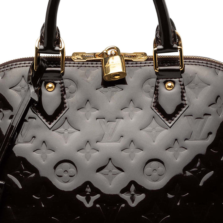 Louis Vuitton Alma PM Cuir verni Monogram