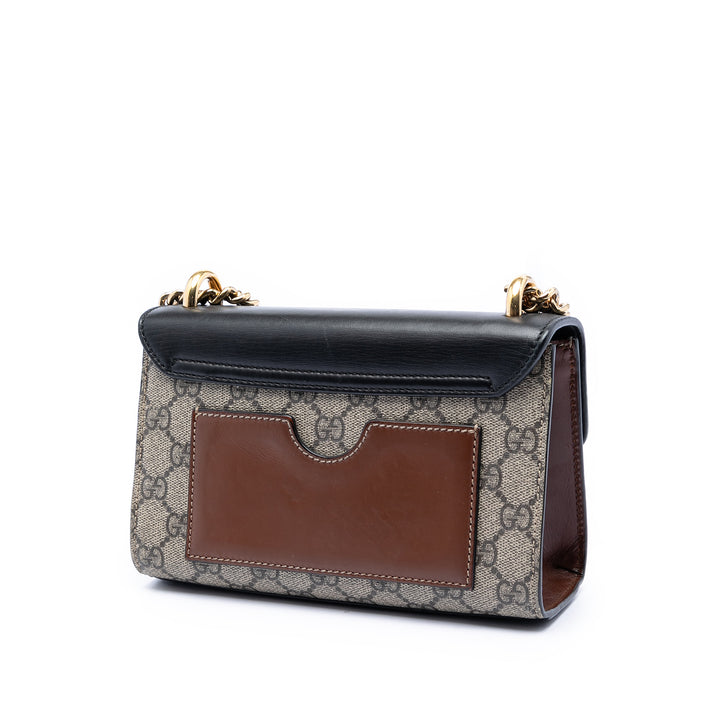 Gucci Small GG Supreme Padlock Sac porté croisé