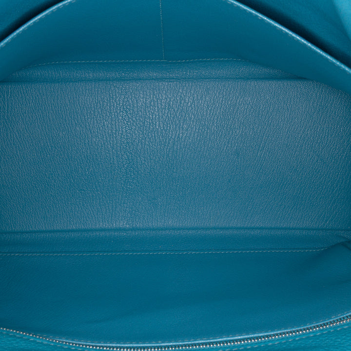 Togo Amazon Kelly II Retourne 32 Blue - Gaby Paris