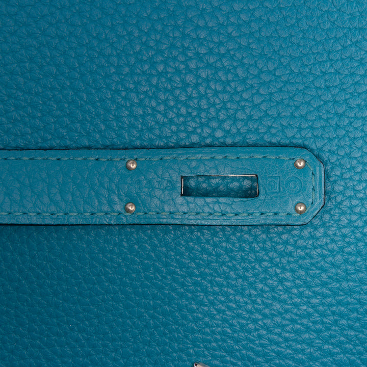Togo Amazon Kelly II Retourne 32 Blue - Gaby Paris