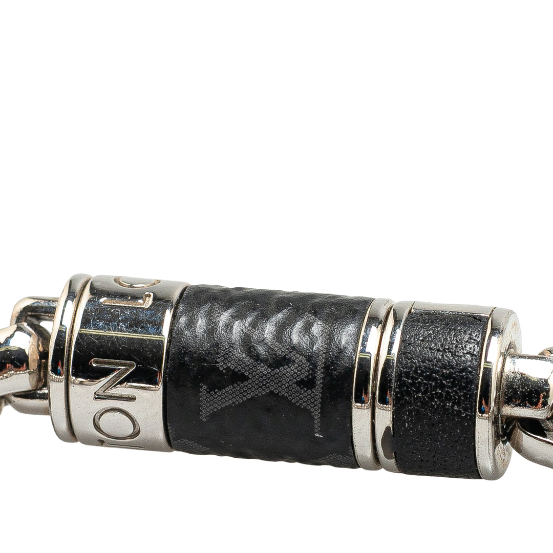 Monogram Eclipse Chain Bracelet Silver - Gaby Paris