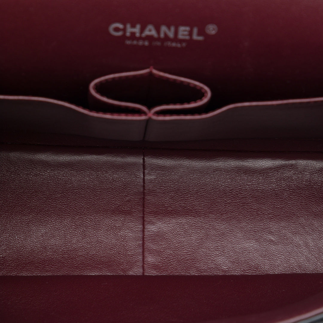 Chanel Classic Double rabat Jumbo Cuir d'agneau Noir – vue 4 – GABY PARIS