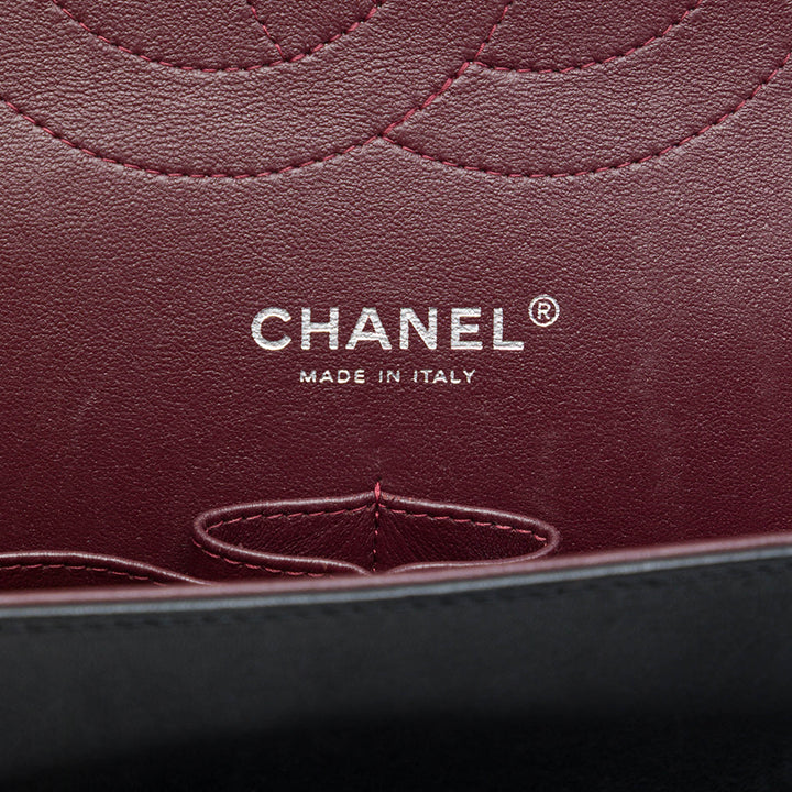 Chanel Classic Double rabat Jumbo Cuir d'agneau Noir – vue 5 – GABY PARIS