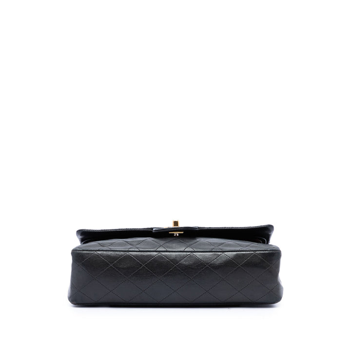 Chanel Classic Double rabat Moyen Cuir d'agneau Noir – vue 3 – GABY PARIS