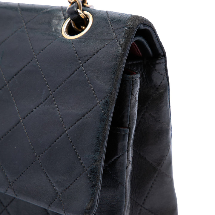 Chanel Classic Double rabat Moyen Cuir d'agneau Noir – vue 6 – GABY PARIS