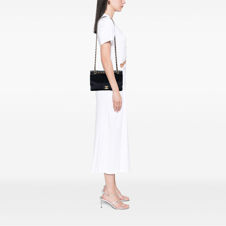 Chanel Classic Double rabat Moyen Cuir d'agneau Noir – vue 7 – GABY PARIS