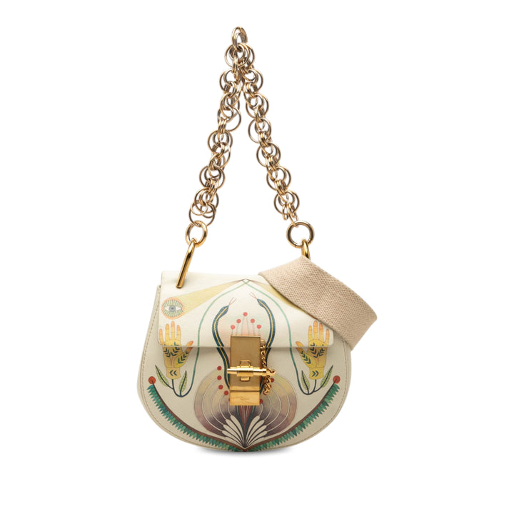 Imprimé Drew Bijou Sac Mini Blanc