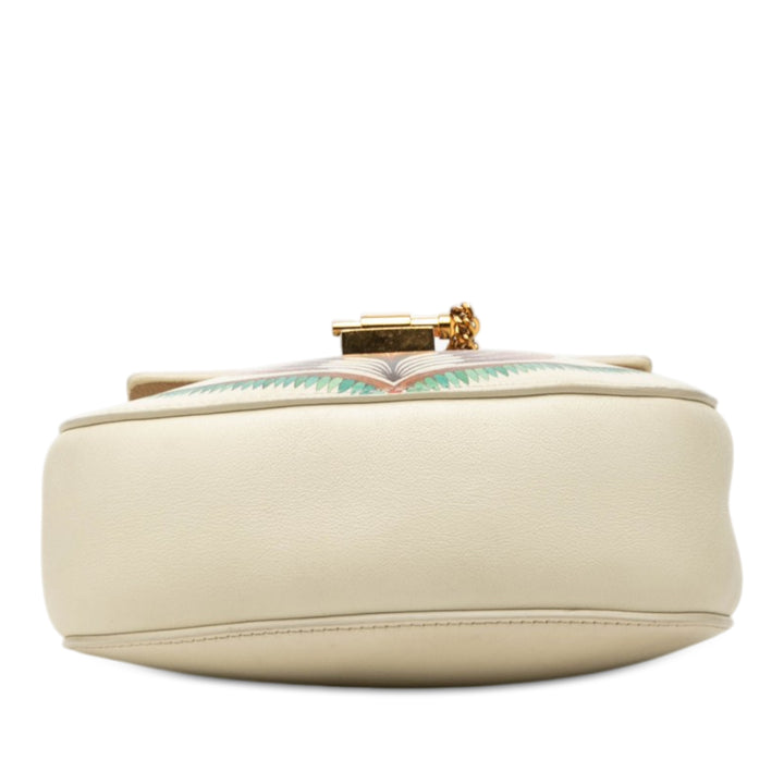 Imprimé Drew Bijou Sac Mini Blanc