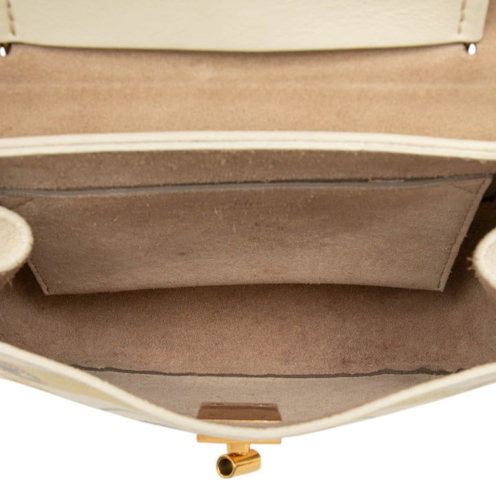 Imprimé Drew Bijou Sac Mini Blanc