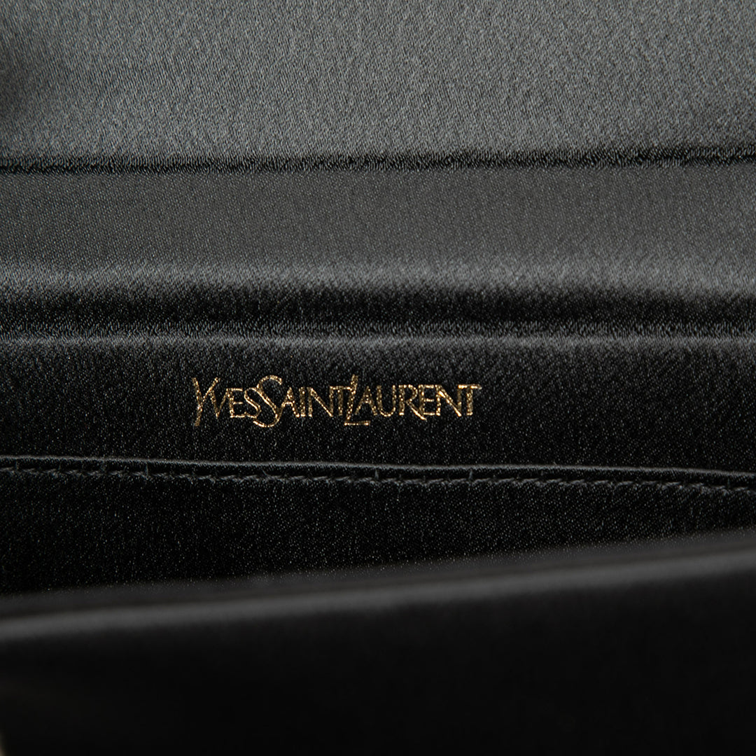 Saint Laurent Bow Sac Noir – vue 5 – GABY PARIS